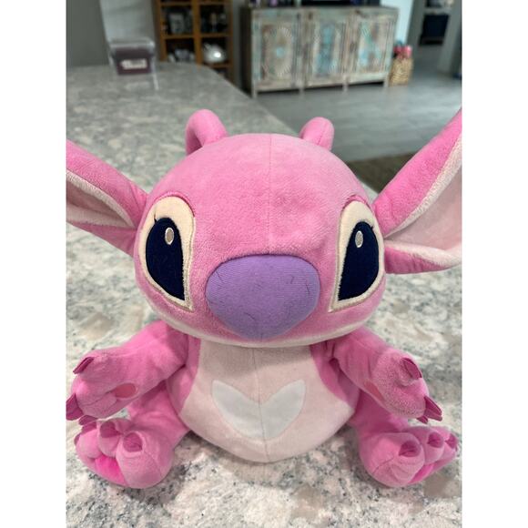 Disney Store Exclusive 14" Lilo & Stitch Angel Pink Plush - Picture 2 of 6